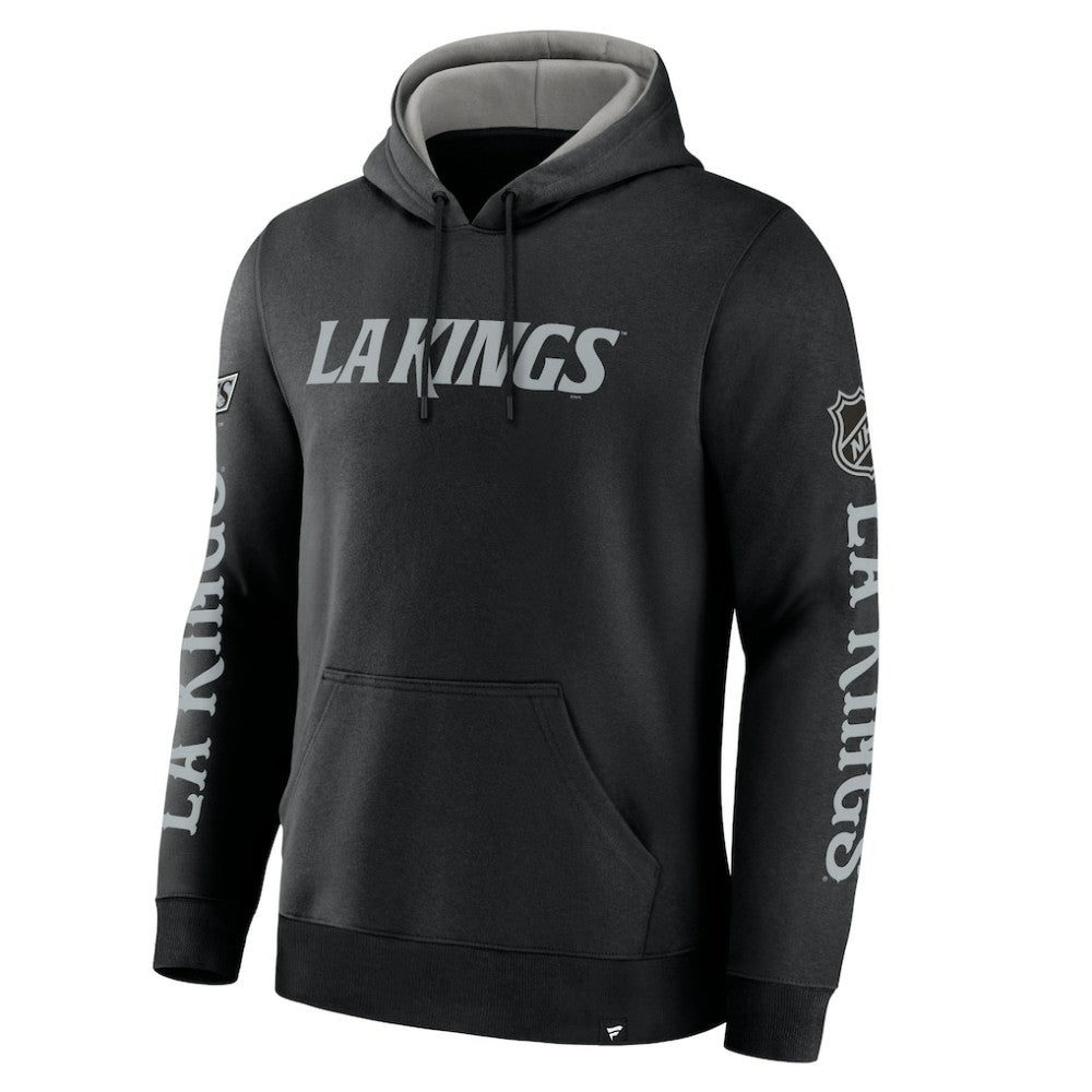 Los Angeles Kings Fanatics Big City Legacy Fleece Pullover Hoodie - Black - NHL