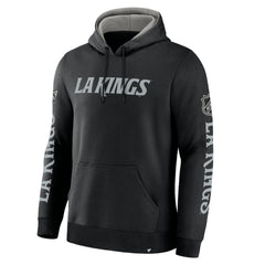 Los Angeles Kings Fanatics Big City Legacy Fleece Pullover Hoodie - Black - NHL