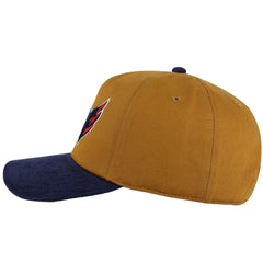 Washington Capitals American Needle Burnett Adjustable Hat - Tan/Navy - NHL
