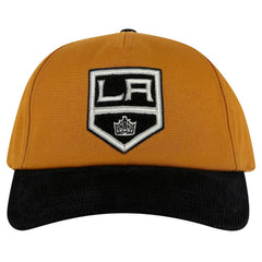Los Angeles Kings American Needle Burnett Adjustable Hat - Tan/Black - NHL