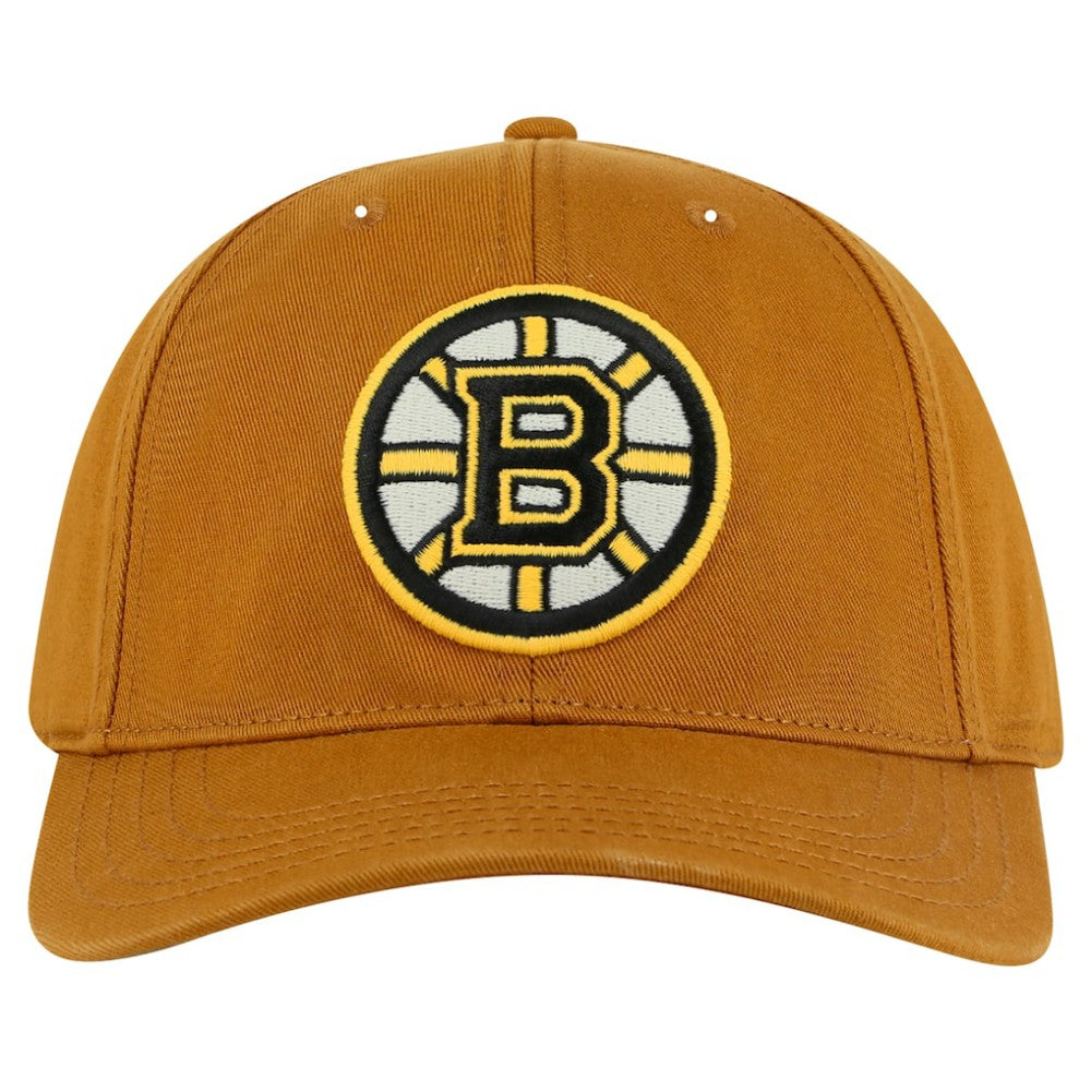 Boston Bruins American Needle Hepcat Washed Twill Adjustable Hat - Tan - NHL