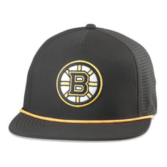 Boston Bruins American Needle Buxton Pro Tech Adjustable Hat - Black - NHL