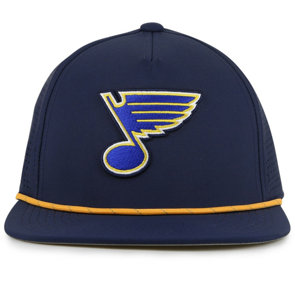 St. Louis Blues American Needle Buxton Pro Tech Adjustable Hat - Navy - NHL