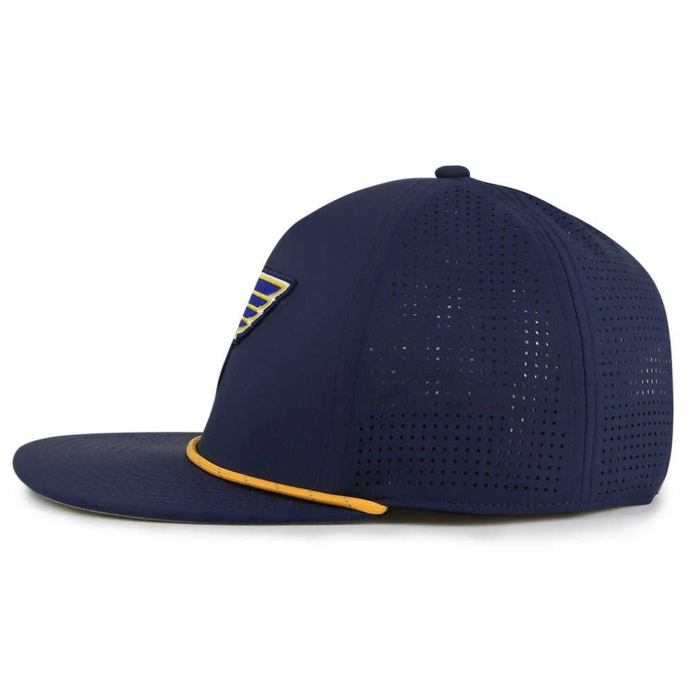 St. Louis Blues American Needle Buxton Pro Tech Adjustable Hat - Navy - NHL