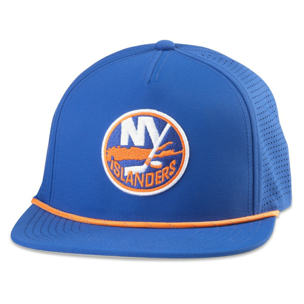 New York Islanders American Needle Buxton Pro Tech Adjustable Hat - Royal - NHL
