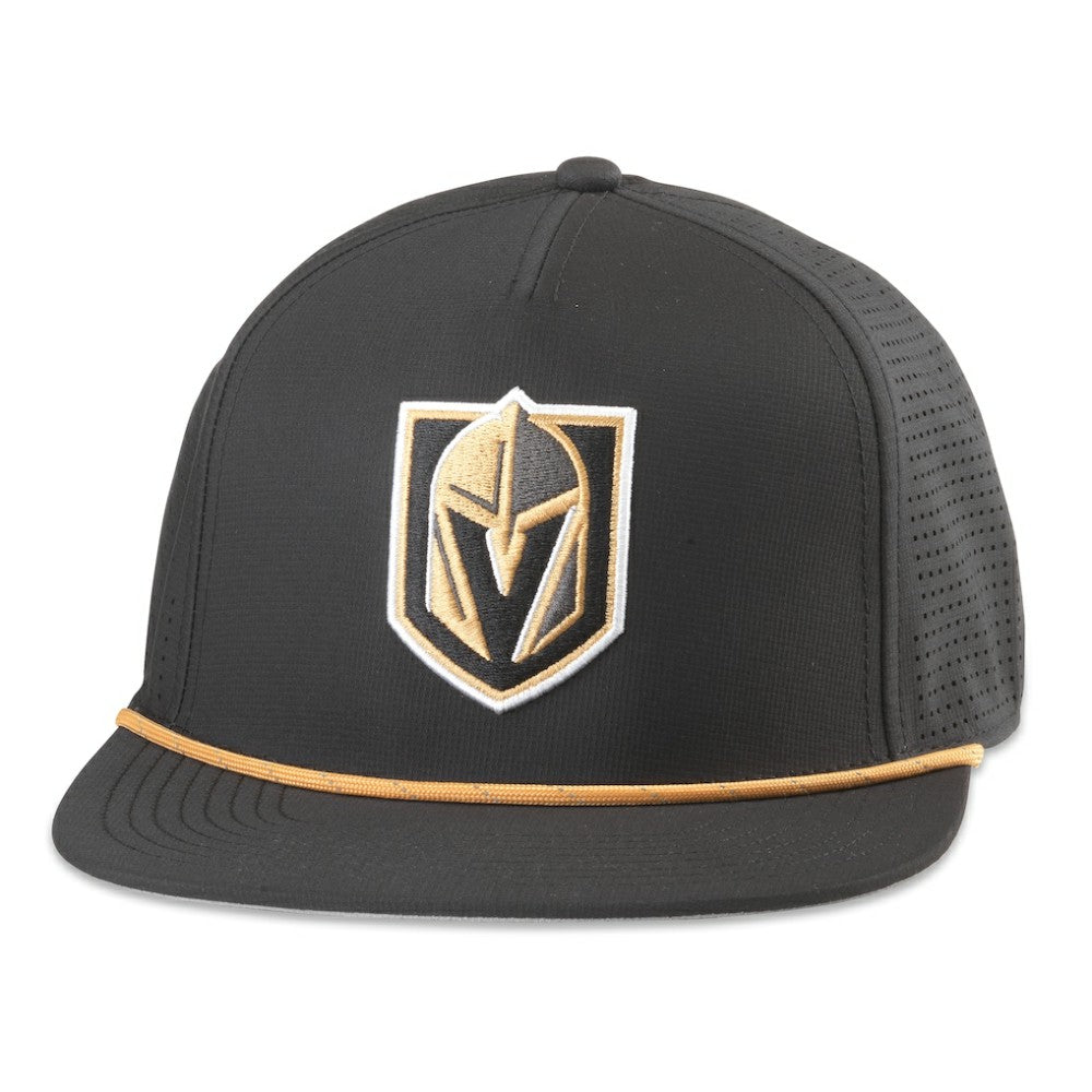 Vegas Golden Knights American Needle Buxton Pro Tech Adjustable Hat - Black - NHL