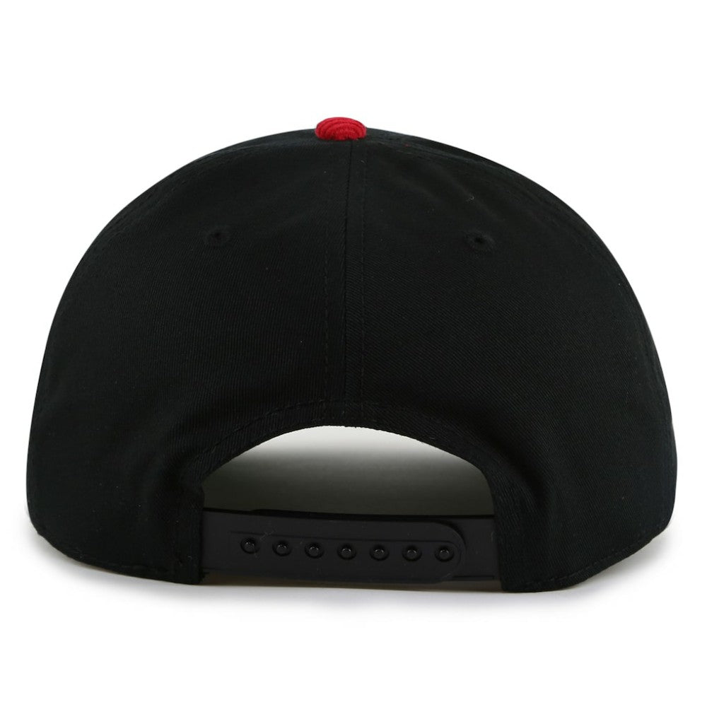 New Jersey Devils American Needle Burnett Adjustable Hat - Black/Red - NHL