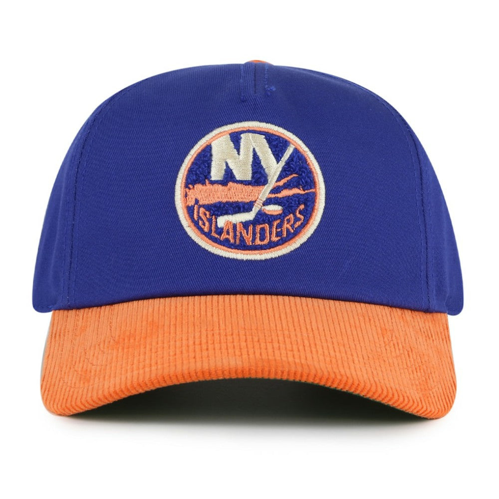 New York Islanders American Needle Burnett Adjustable Hat - Royal/Orange - NHL