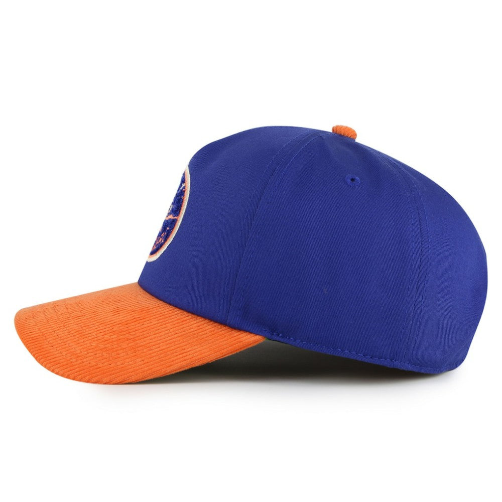 New York Islanders American Needle Burnett Adjustable Hat - Royal/Orange - NHL