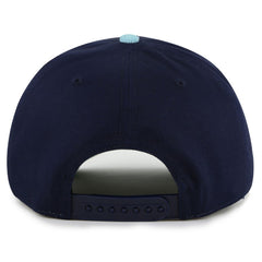 Seattle Kraken American Needle Burnett Adjustable Hat - Deep Sea Blue/Light Blue - NHL