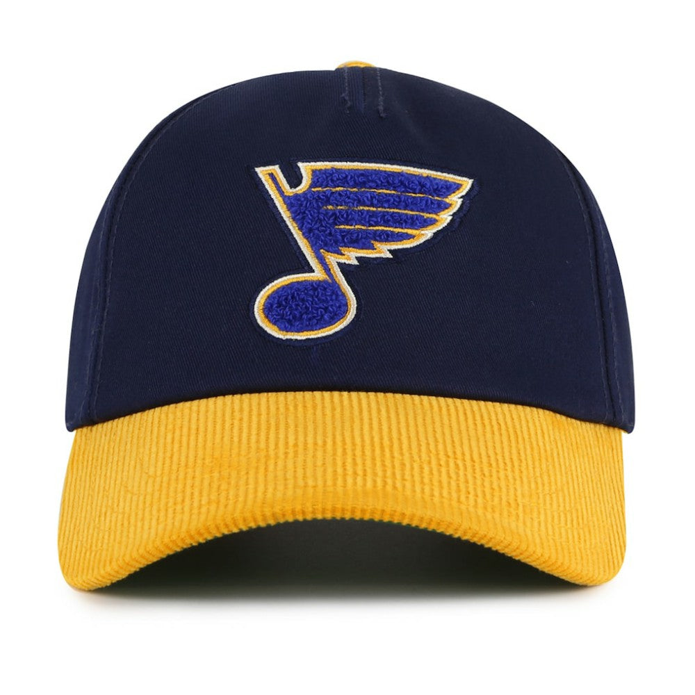 St. Louis Blues American Needle Burnett Adjustable Hat - Navy/Gold - NHL