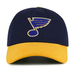 St. Louis Blues American Needle Burnett Adjustable Hat - Navy/Gold - NHL