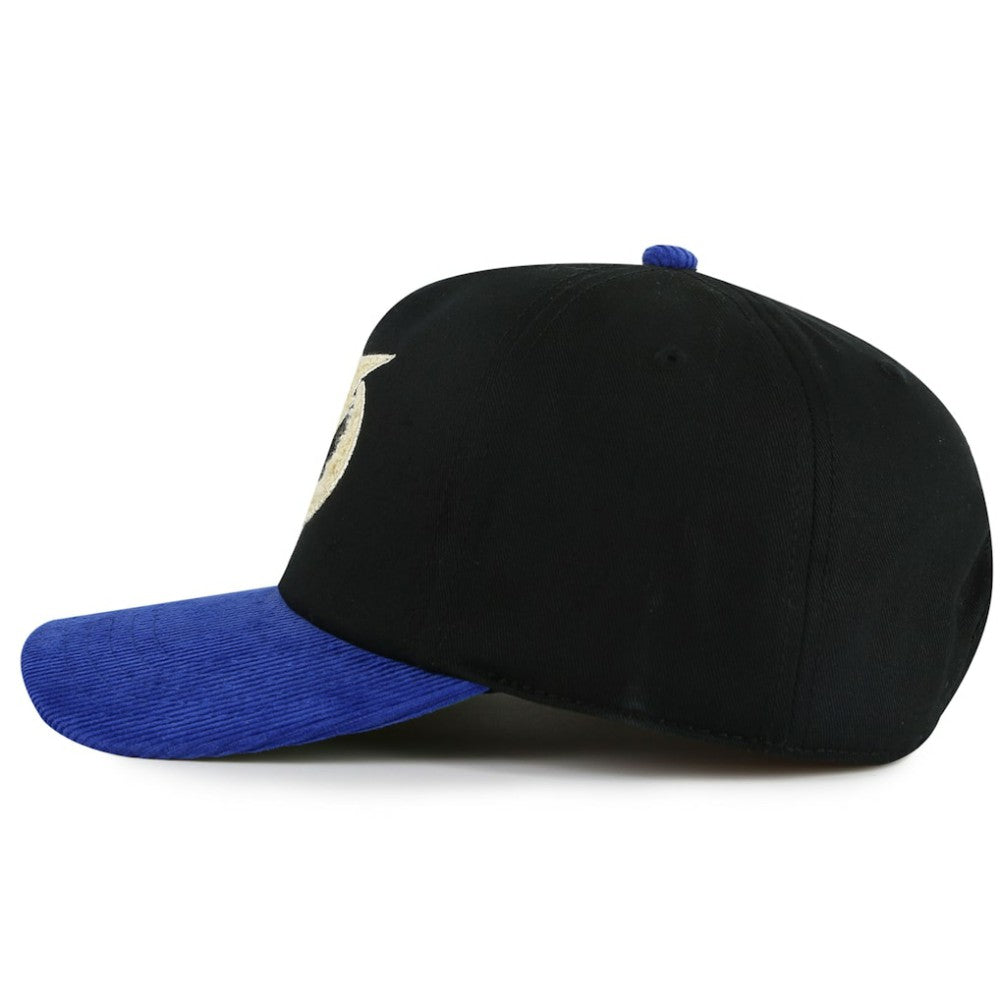Tampa Bay Lightning American Needle Burnett Adjustable Hat - Black/Blue - NHL