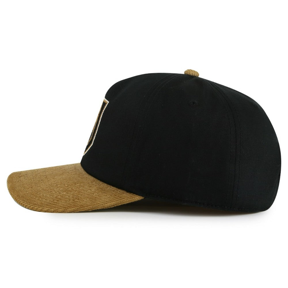 Vegas Golden Knights American Needle Burnett Adjustable Hat - Black/Gold - NHL