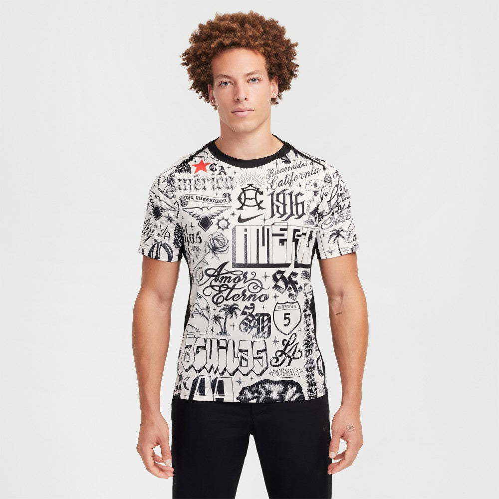 Club America 2024/25 CA x CA Academy Pro Pre-Match Performance Top Cream | Nike Sale