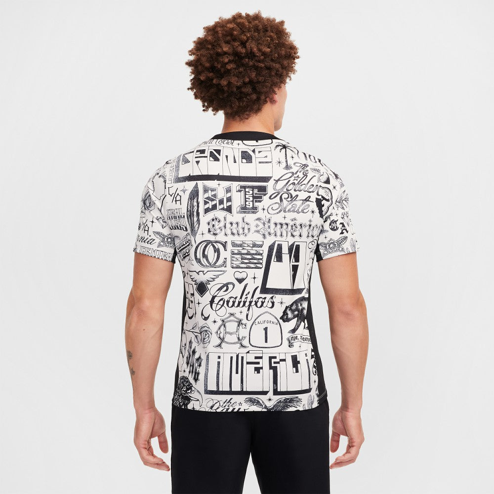 Club America 2024/25 CA x CA Academy Pro Pre-Match Performance Top Cream | Nike Sale