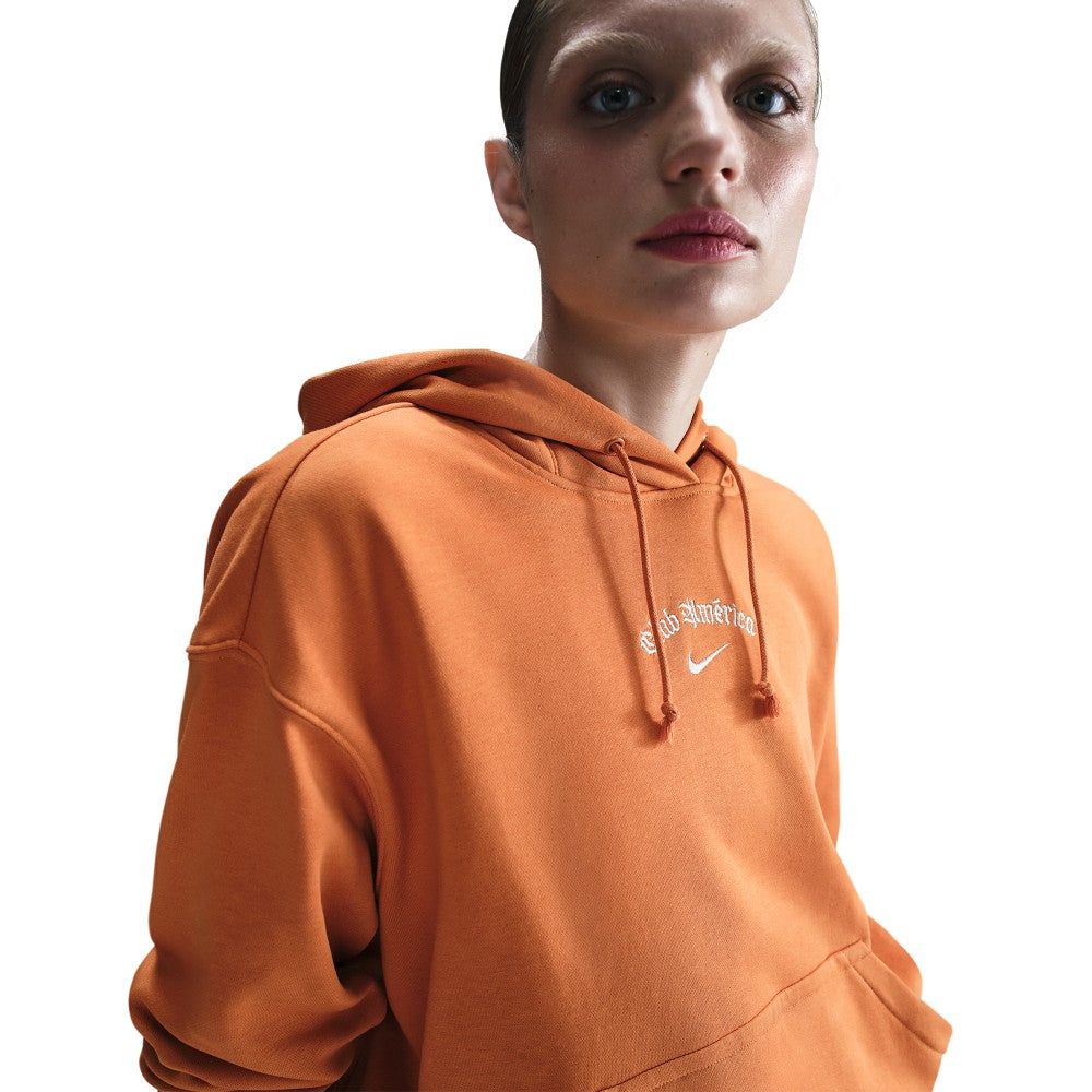 Club America Women's CA x CA Phoenix Fleece Pullover Hoodie Orange | Nike online