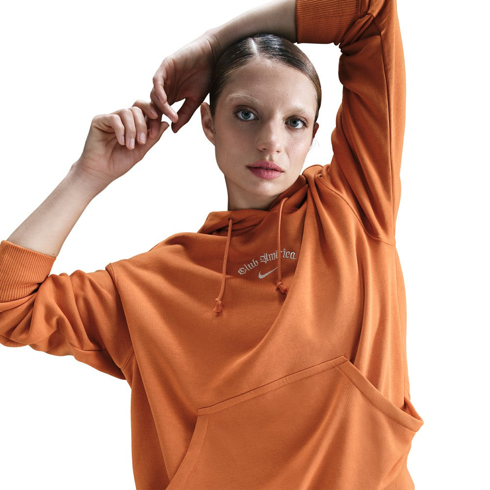 Club America Women's CA x CA Phoenix Fleece Pullover Hoodie Orange | Nike online