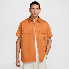 Club America CA x CA Woven Button-Down Shirt Burnt Orange | Nike Online
