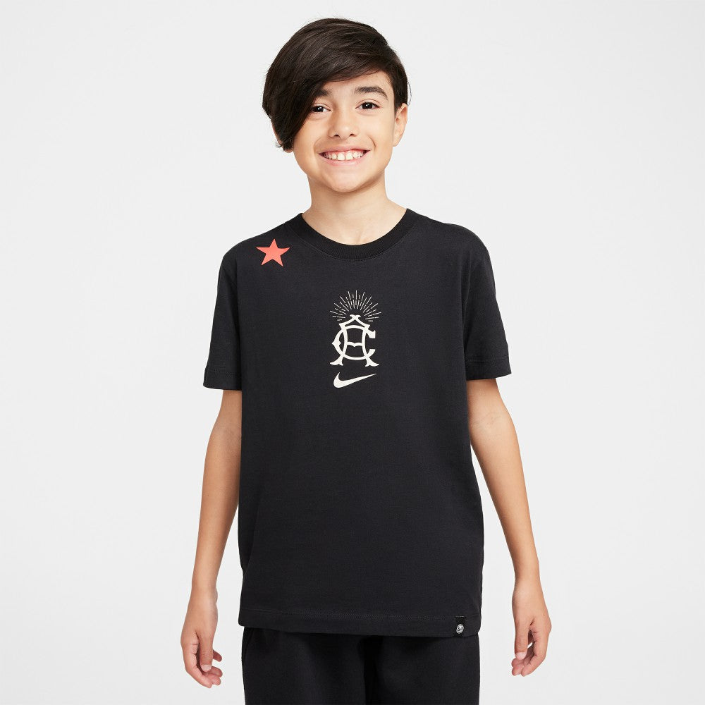 Club America Youth CA x CA Heritage T-Shirt Black | Nike Sale
