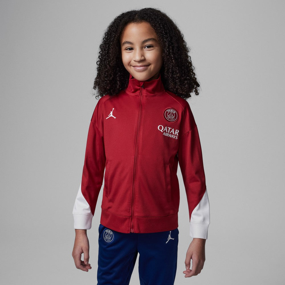 Paris Saint-Germain Jordan Brand Preschool 2024/25 Fourth Strike Full-Zip Track Suit Red | Jordan Online