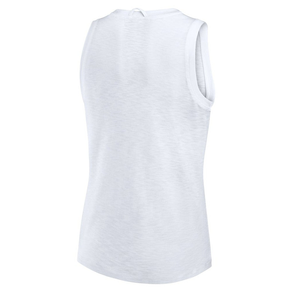 Tampa Bay Lightning Fanatics Women's Slub Tank Top - White - NHL