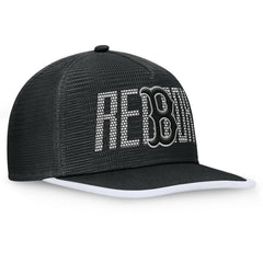 Boston Red Sox Fanatics Let's Glow Line Drive Snapback Hat - MLB