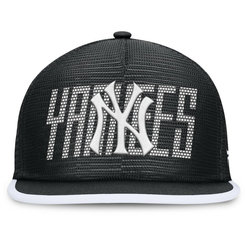 New York Yankees Fanatics Let's Glow Line Drive Snapback Hat - MLB