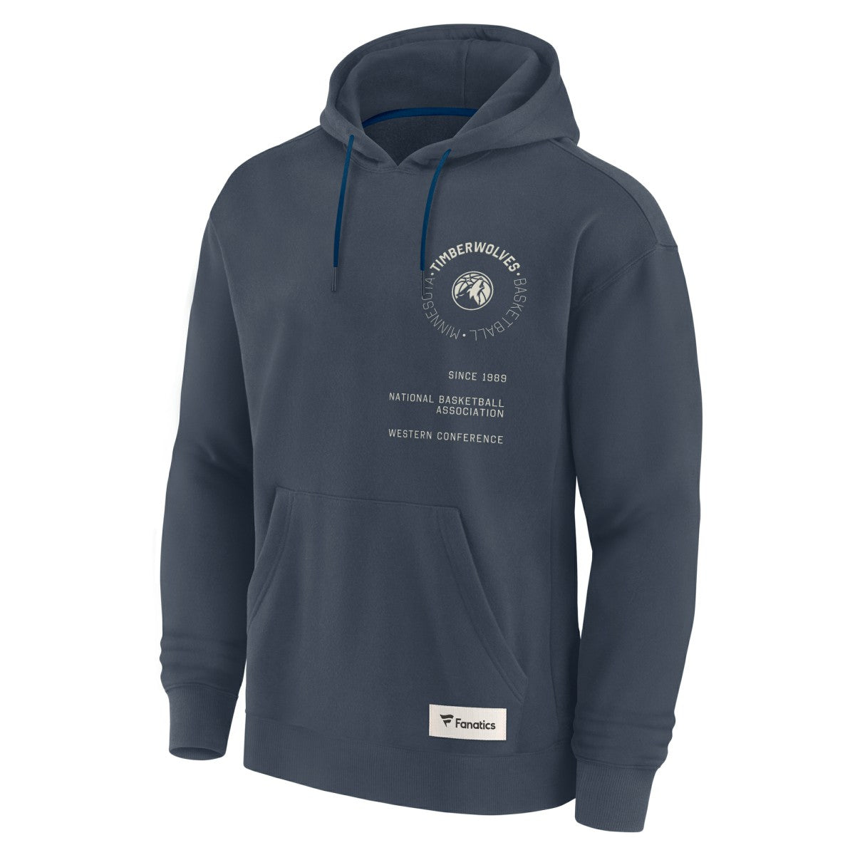 Minnesota Timberwolves Future Ground Info Elements Premium Pullover Hoodie Blue - NBA