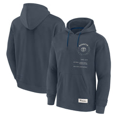 Denver Nuggets Future Ground Info Elements Premium Pullover Hoodie Blue - NBA