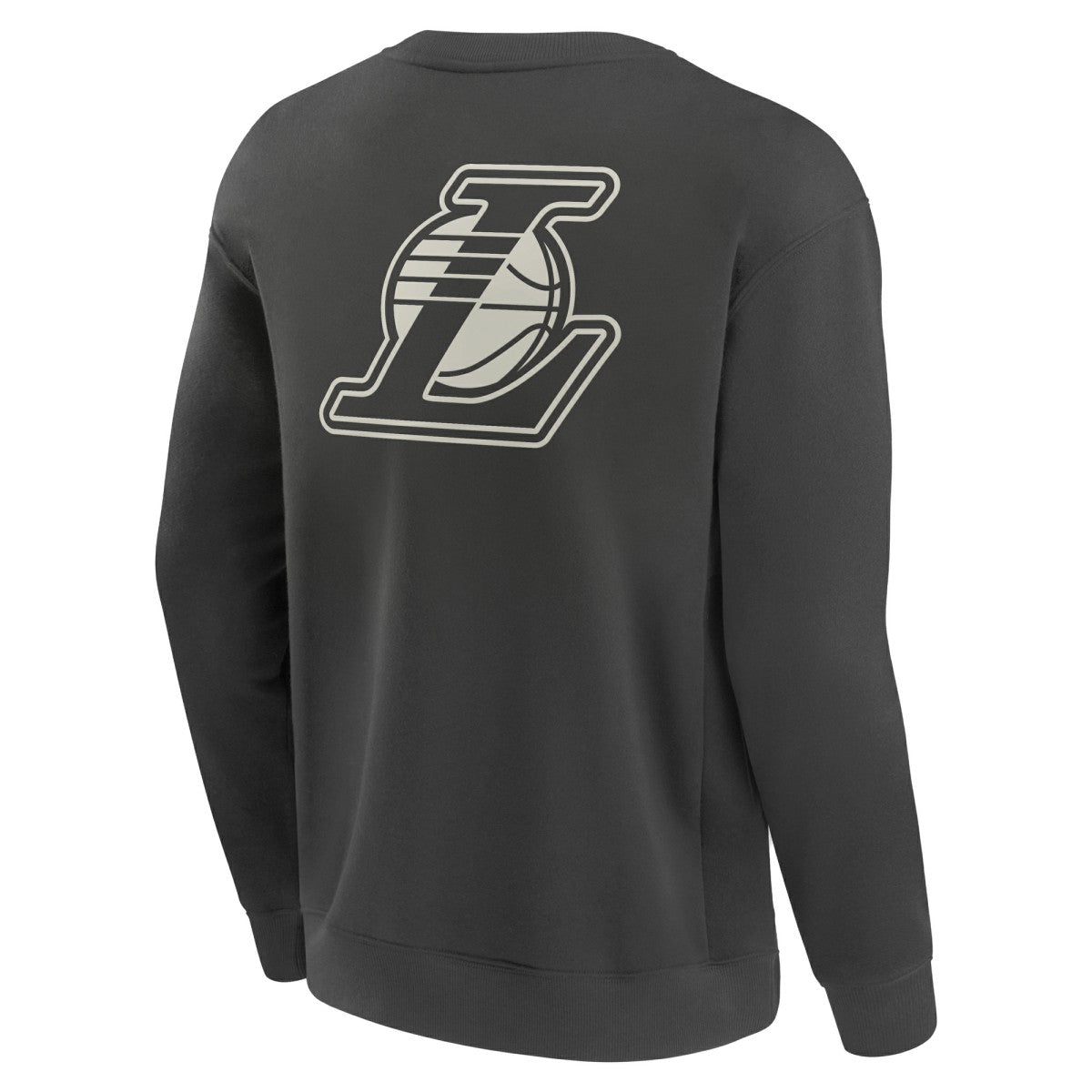 Los Angeles Lakers Elements Future Ground Lettering Pullover Sweatshirt Gray - NBA