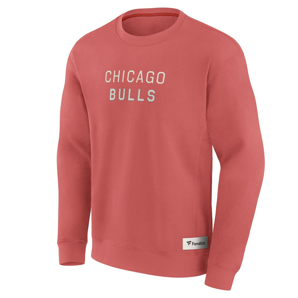Chicago Bulls Elements Future Ground Lettering Pullover Sweatshirt Red - NBA