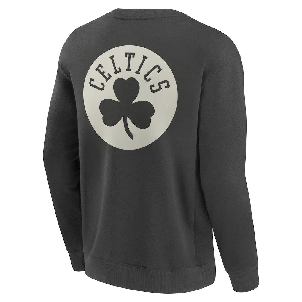 Boston Celtics Elements Future Ground Lettering Pullover Sweatshirt Gray - NBA