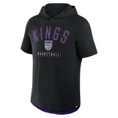 Sacramento Kings Pass Legend Raglan Hoodie T-Shirt Black - NBA