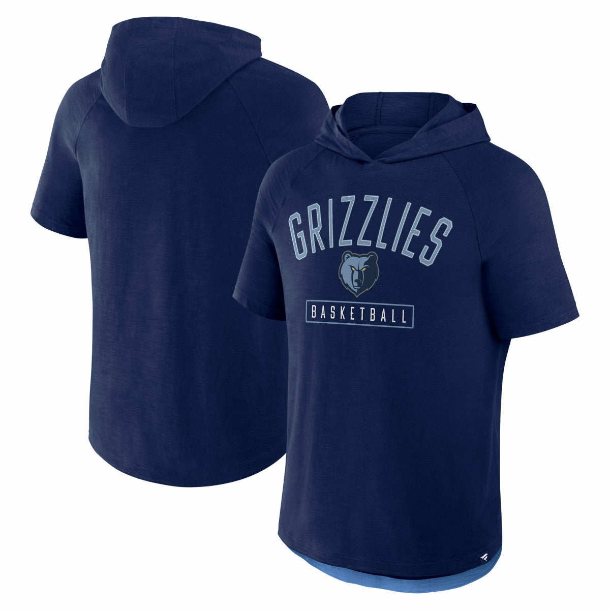 Memphis Grizzlies Pass Legend Raglan Hoodie T-Shirt Navy - NBA