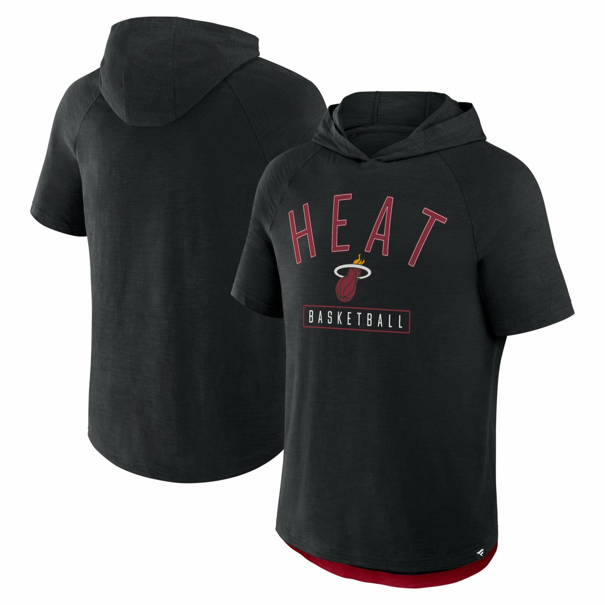 Miami Heat Pass Legend Raglan Hoodie T-Shirt Black - NBA