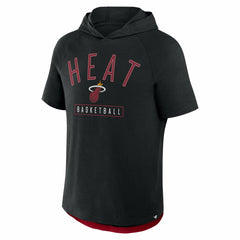 Miami Heat Pass Legend Raglan Hoodie T-Shirt Black - NBA