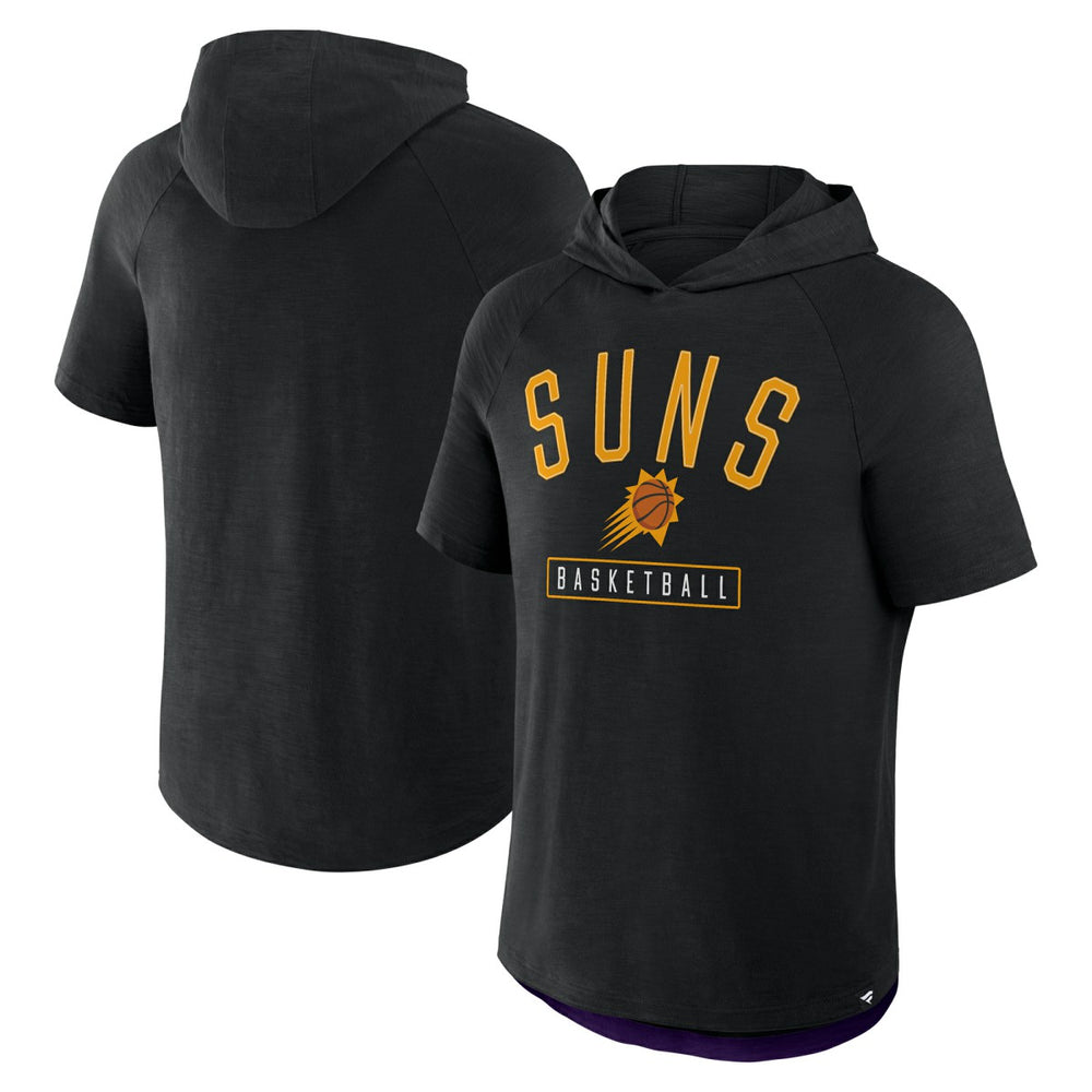 Phoenix Suns Pass Legend Raglan Hoodie T-Shirt Black - NBA