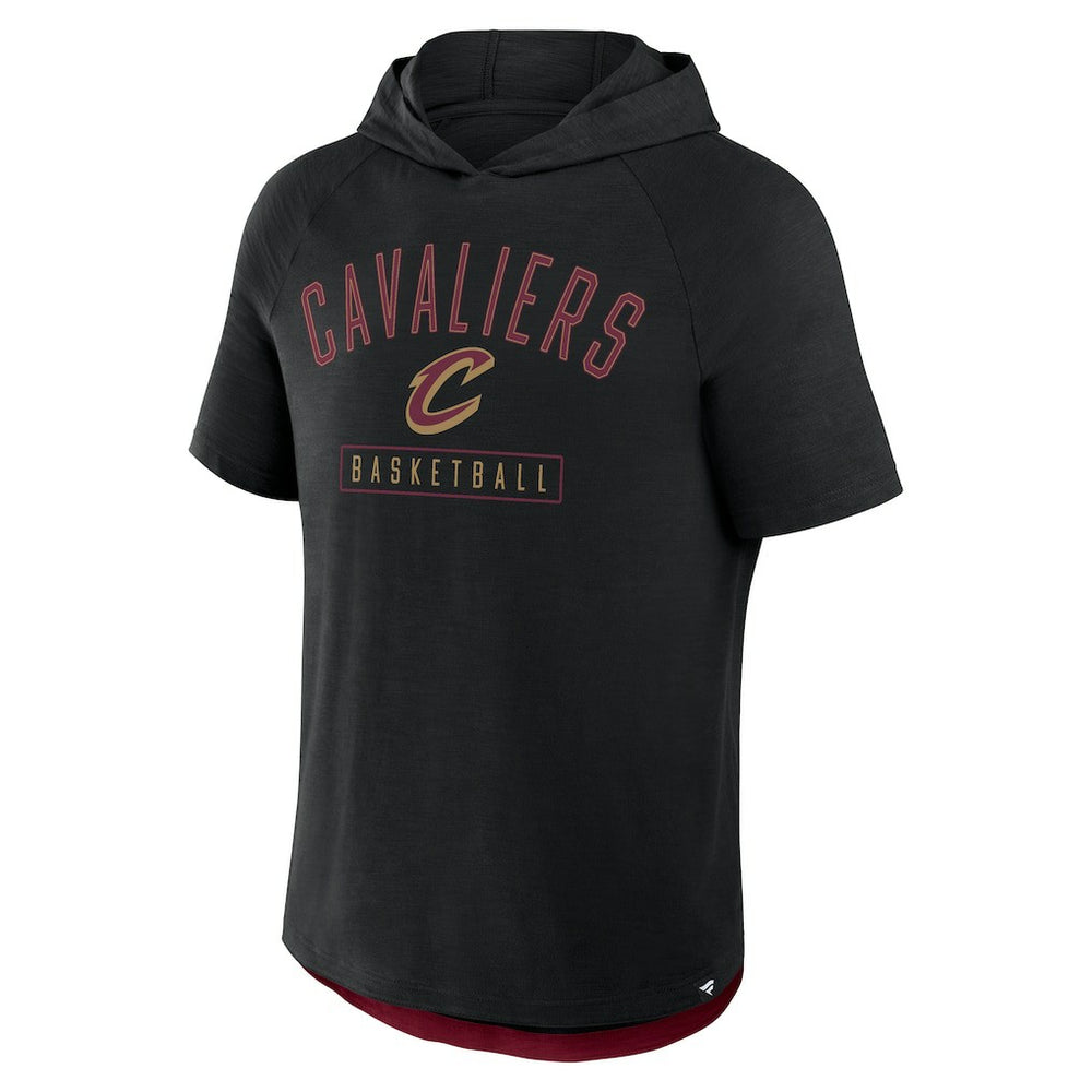 Cleveland Cavaliers Pass Legend Raglan Hoodie T-Shirt Black - NBA