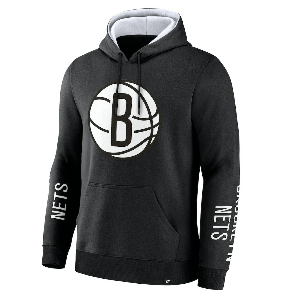 Brooklyn Nets Legacy Guard Pullover Hoodie Black - NBA