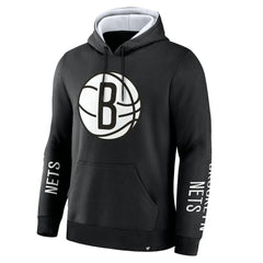 Brooklyn Nets Legacy Guard Pullover Hoodie Black - NBA