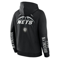 Brooklyn Nets Legacy Guard Pullover Hoodie Black - NBA