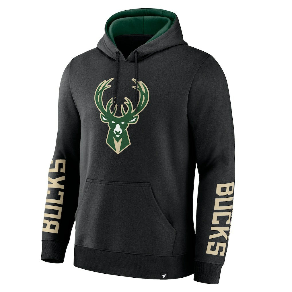 Milwaukee Bucks Legacy Guard Pullover Hoodie Black - NBA