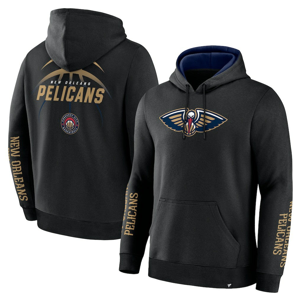 New Orleans Pelicans Legacy Guard Pullover Hoodie Black - NBA