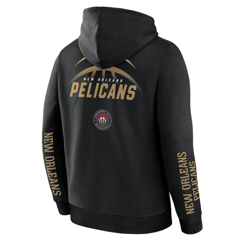 New Orleans Pelicans Legacy Guard Pullover Hoodie Black - NBA