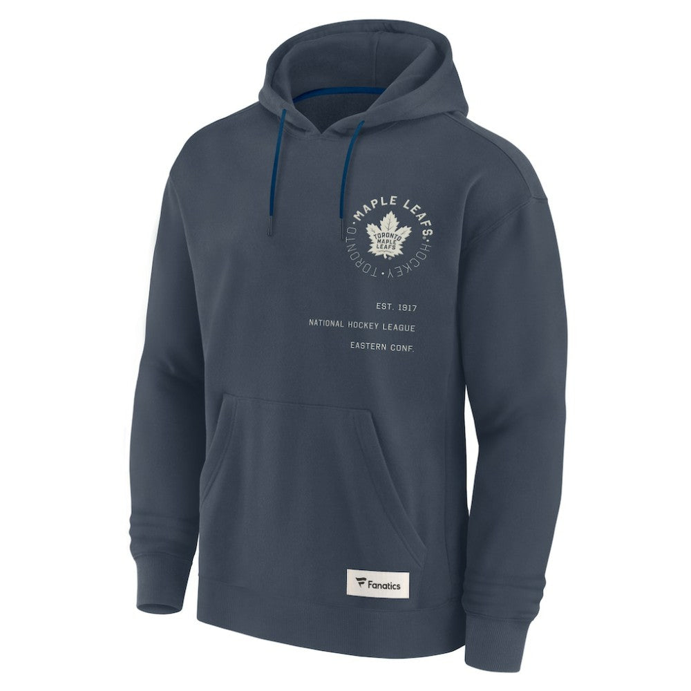 Toronto Maple Leafs Fanatics Future Ground Info Pullover Hoodie - Navy - NHL
