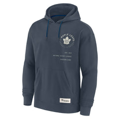 Toronto Maple Leafs Fanatics Future Ground Info Pullover Hoodie - Navy - NHL