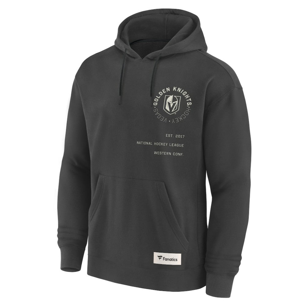 Vegas Golden Knights Fanatics Future Ground Info Pullover Hoodie - Charcoal - NHL