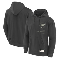 Los Angeles Kings Fanatics Future Ground Info Pullover Hoodie - Charcoal - NHL