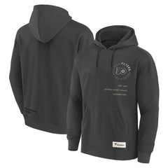 Philadelphia Flyers Fanatics Future Ground Info Pullover Hoodie - Charcoal - NHL